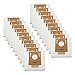 Vacuum Dust Bagsï¼ŒCompatible for ECOVACS DEEBOT OZMO T8 AIVI T8 Max T8 Series T9 Series N8 Pro Plus N8 Pro Robot Vacuum Cleaner Accessories (Color : 20pcs)