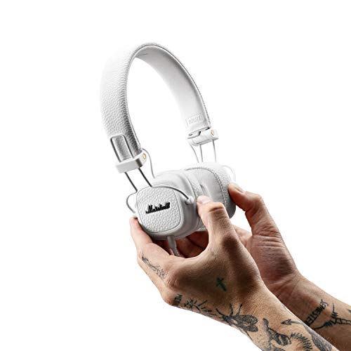Marshall Major III Casque Audio Filaire – Blanc - Les Beatles, Paul McCartney, John Lennon, RIngo Starr, George Harrison Marshall Major III Casque Audio Filaire - Blanc – Image 7