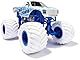 Monster Jam, Blue Thunder Monster Truck, detailreiches Metall-Spritzguss-Fahrzeug zum Spielen und Sammeln im Maßstab 1:24, Spielzeug für Kinder ab 3 Jahren