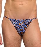 Kiniki Leopard Orange Herren Traditionell Swim Tanga Bademode