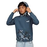 [プーマ] 63410580_ESS CAMO フーディー FL B_ダーク インディゴ_140
