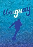  Cuaderno de Futbol Uruguay: Hojas rayadas tamaño A4