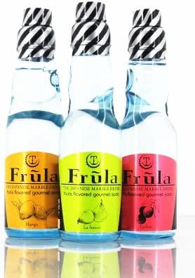 Jp お中元 オリジナル ギフト 友枡飲料 フルーツラムネ フルーラ 三種12本詰め 一度のご注文で2ケースまででお願い 