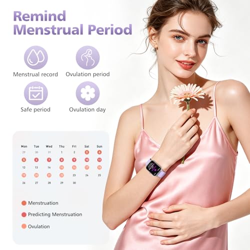 Image of Smart Watch for Android Phones & iPhones, Fitness Watches for Women Men