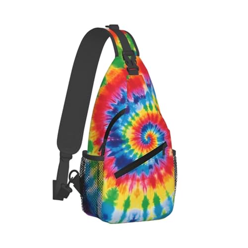 Mochila Sling Negro para Senderismo y Uso Diario