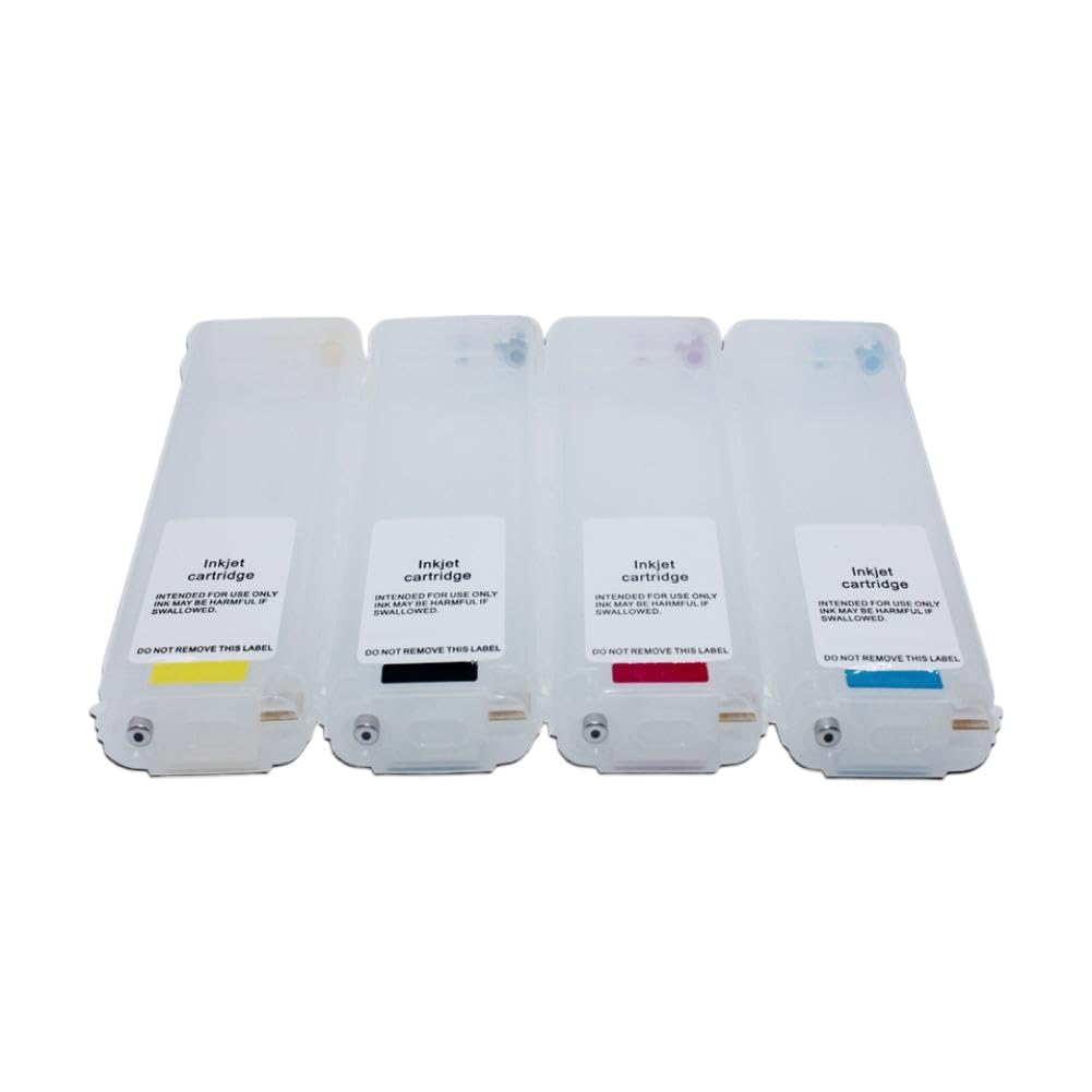 Cartouche d'encre Rechargeable avec Puce permanente Compatible with HP Designjet 10 82 500 800 500PS 800PS