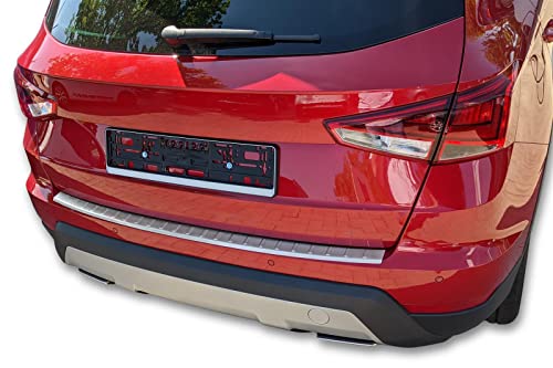 Protection de seuil de chargement anti-rayures en acier inoxydable avec rebord Seat Arona