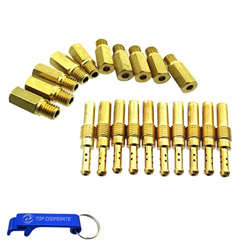 TC-Motor Main Jet Set 155 158 160 162 165 168 170 172 175 178 Pilot Slow Jet 21 Series #32 - #55 For Carb PWK PE OKO KOSO