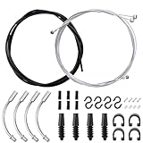 【Anwendung】Unser Bremszug-Fahrrad-Kit kann auf alle Arten von Fahrrädern angewendet werden, einschließlich Mountainbikes, Rennräder, Citybikes, Klappräder, E-Bikes und Kinderfahrräder. Es kann als ein Muss für das Ersetzen oder Aufrüsten des Bremssystems Ihres Fahrrads verwendet werden.