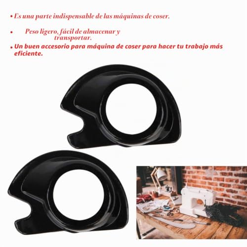 Miniatura 4 de Magt Caja Bobina Canillero, 2 Caja Bobina Canillero Para Máquinas De Coser Multifunción Accesorios De Costura Universal Máquinas Domésticas Compatible Singer