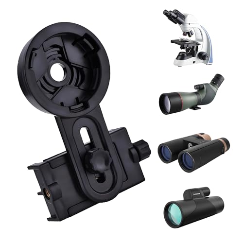 Amblee Binoculars Phone Adapter - Universal Smartphone Mount Compatible with Binoculars, Monocular, Spotting Scope, Microscope and Almost of Smartphone
