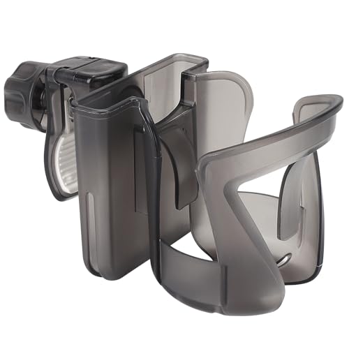 Image of Accmor Walker Cup Holder with Phone Holder, Wheelchair Cup Holder, Cup Phone Holder for Walker, Wheelchair, Rollator, Mobility Scooter
