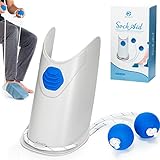 Sock Aid - Socks Helper with Adjustable Cords, Easy on Sock Aid Tool with Ergonomic Soft Foam Round Handles for Elderly, Disabled, Pregnant, Diabetics-Sock Helper Aide Tool