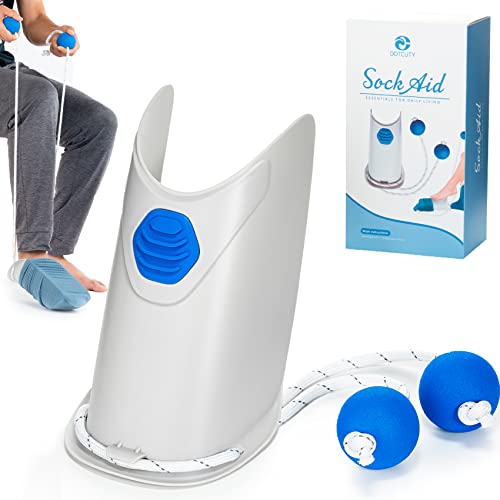 Sock Aid - Socks Helper with Adjustable Cords, Easy on