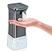 Produktbild Veaape Automatischer Handdesinfektionsmittel, 340 ml, berührungsloser Alkoholsprüher, Seifenspender mit wasserdichtem und Infrarot-Bewegungsmelder für Zuhause, Krankenhaus, Restaurant, Schule (Silber)