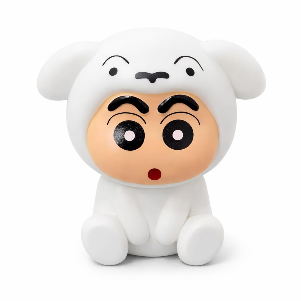 Shin-chan Shiro Night Light - Cute LED Lamp for Kids -1