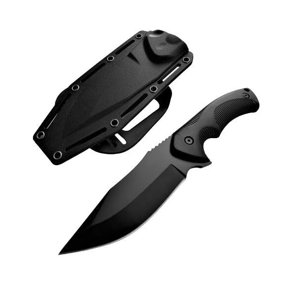 KCCEDGE Tactical Knife Hunting Knife Survival Knife 9" Full Tang Fixed Blade Knives Camping