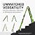 Little Giant Ladder Systems Conquest 2.0, M17, 17ft, Multi-Position Ladder, Fiberglass, Type 1A, 300 lbs Weight Rating, (17117-001)