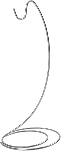 Uonlytech Gancho de hierro forjado Ganchos para Esferas Navideñas Menorá de vidrio s Ganchos de metal Ornamento Pantalla de alambre Soporte de