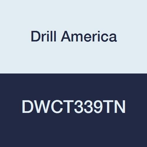 Image of Drill America DWCT339TN Flute Single Tin-Coated End Mill, 1 x 1 /2 2