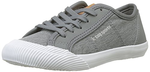 Le Coq Sportif Deauville GS Craft, Baskets Garçons, Beige (Grey Denim/Brown Sugar Gris), 34 EU