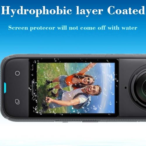 Image of DA-GODO Screen Protector for Insta360 X5 / X4 360 Tempered Glass for Insta 360 X4 / X5 0.3mm 9H Hardness Anti-Scrach Anti-Bubble (X4 Screen Protector)