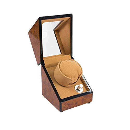 FENOKD Watch Winders Watch Winder Boxes Single-Position Motor Box Winding Hine Carbon Fiber Motor Box Carbon Fiber Watch Winder Watch Box