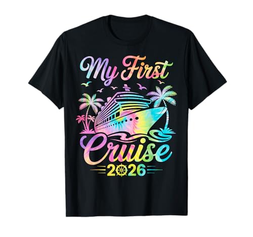 My First Cruise 2026 Family Vacation Trip Ship Matching T-Shirt