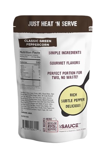 Le Sauce & CO Classic Green Peppercorn - 2 Serving Size