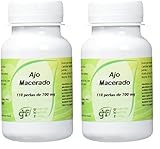 GHF - GHF Ajo Macerado 110 perlas 700 mg (Paquete de 2)
