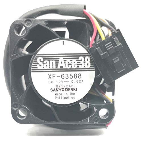 Ventilateur de serveur 38mm évite la surchauffe du refroidisseur