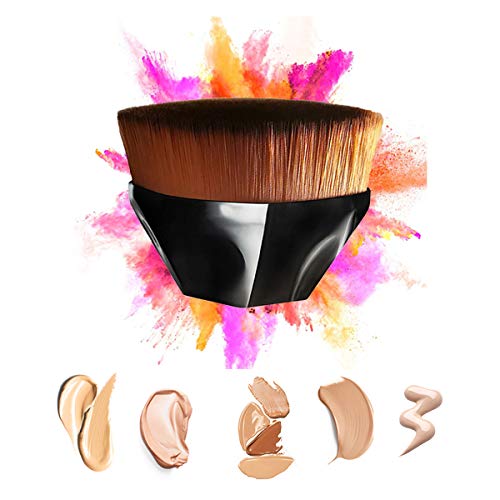 image for Flat Flawless Foundation Brush for Liquid,Powder and Cream Makeup,Bobi