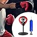 Menolana Boxing Reaction Ball Sports Reflex Bag, Boxing Equipment Desktop, Punching Bag Boxing Speed Bag for Punch, Practice Fitness, No Gloves