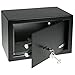 Produktbild HMF 49200-02 Safe Tresor mit Schlüssel, Möbeltresor | 31 x 20 x 20 cm | Schwarz
