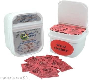 Wonder Wafers 10CT Individually Wrapped Air Fresheners Black Royale
