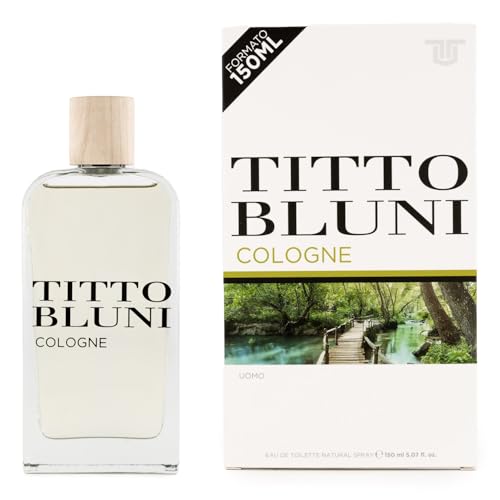 TITTO BLUNI - Cologne Uomo 150 ml, Colonia Hombre, Perfume...