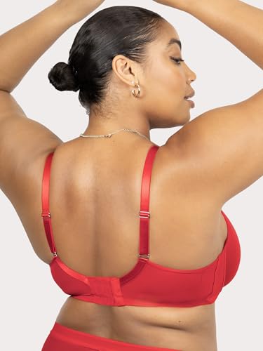 Soutien-gorge à couverture totale Curvy Couture 100F transparent crantastic avec armatures - 2