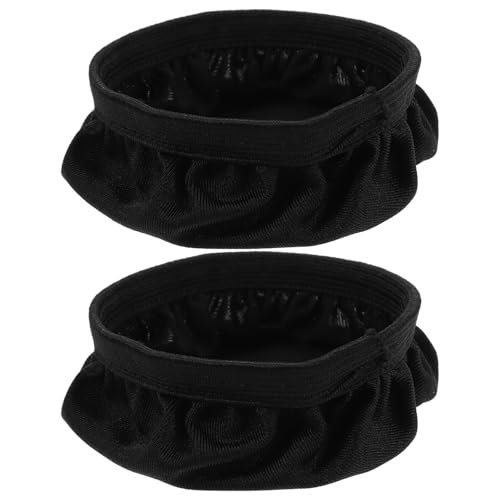 Alipis 2 pezzi Copri Cuffie Elastiche in Cotone Riutilizzabili Protezioni Lavabili Antipolvere e Antisudore per Auricolari Copertura Traspirante e Morbida per Padiglioni Audio