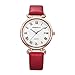 Top Plaza Unisex Classic Luxury Dress Black Leather Rose Gold Case Quartz Wrist Business Analog Watch 3 ATM Waterproof