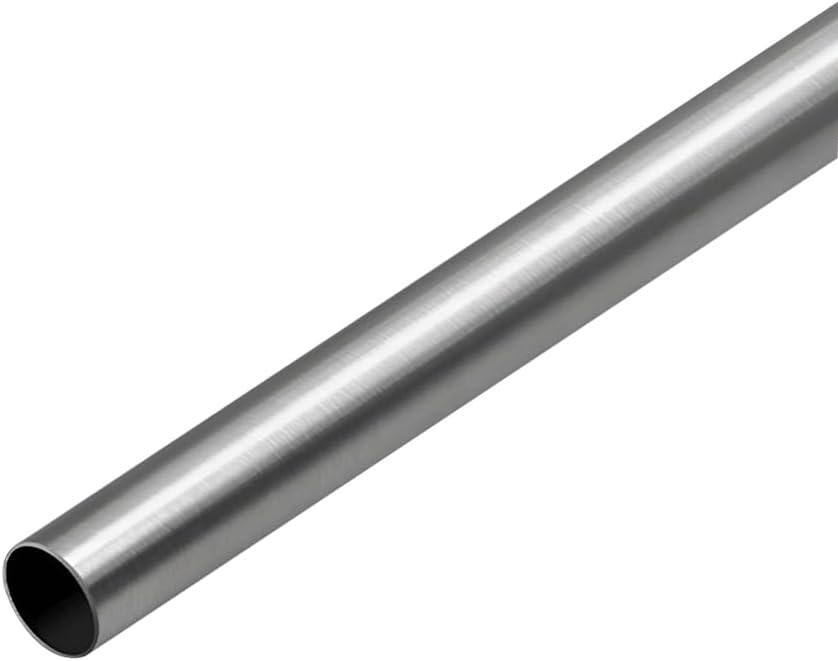 JoyTube 304 Stainless Steel Tube 6mm OD 4mm ID 250mm Length 1mm Wall Thickness Weldable Tubing Round Metal Straight Pipe (1 Pcs)