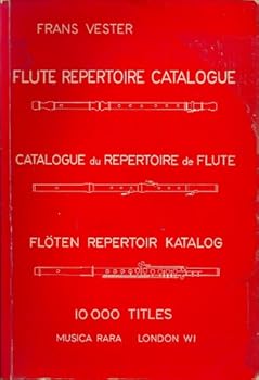 Paperback Flute repertoire catalogue: 10,000 titles Book