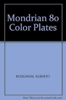 Paperback Mondrian 80 Color Plates Book