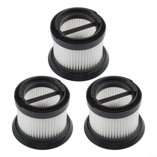 Kompatibler HEPA-Hepa-H13-Filter, Ersatz für CleanMaxx MJ1901B für Zyklon-Staubsauger, waschbarer, wiederverwendbarer Filter zum Erfassen von 0,3 Partikeln und Abschirmmotor, 1/3 (3 Stück)