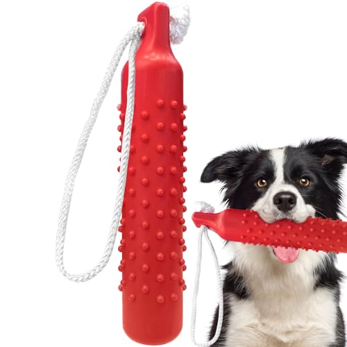 BINGPET Dog Float Bumper Toy,10.8 Inch Large Training Dummy Retrieving Bumpers Summer Pool Toy Tug Game for Large XL Dogs Retriever