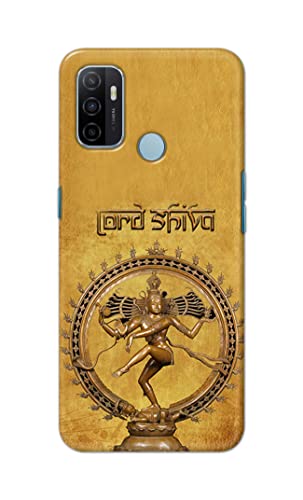 Image of PRINTFIDAA Lord Shiva As Nataraj Printed Designer Hard Case for Oppo A32 / Oppo A33 Back Cover -(e) RPM1004
