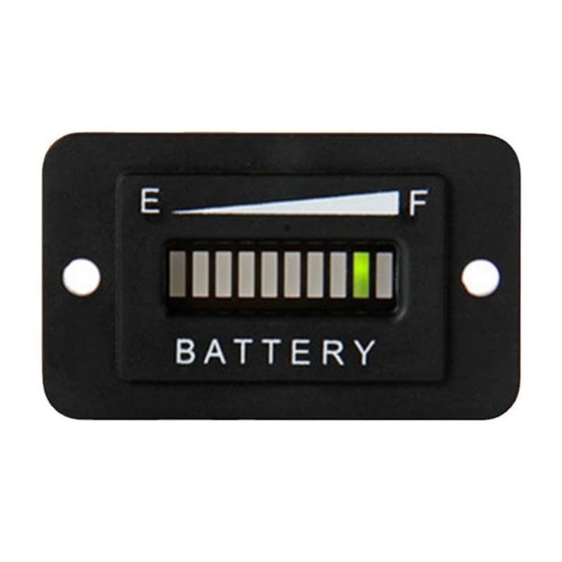Indicador de batería 12-24 V, medidor apto para Yamaha, Golf, carrito, Ezgo, Club Car pieza de automóvil