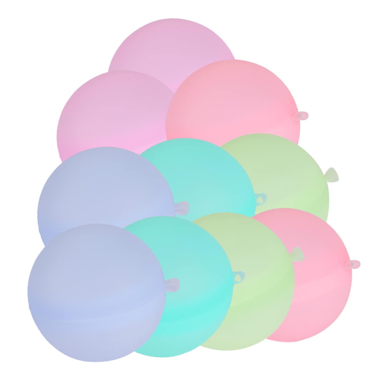 Milisten 10pcs Balloon Outdoor for Bath Outdoor Pool Soaker Funny Pool Silica