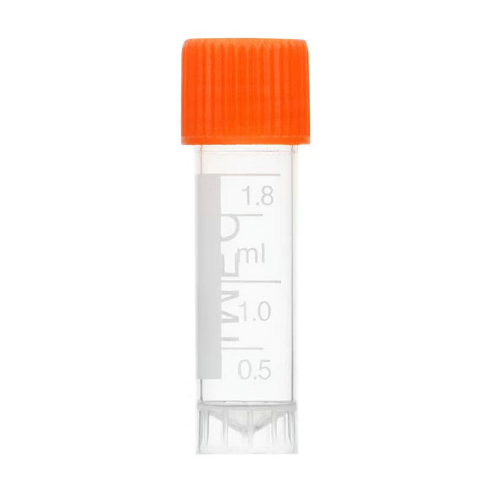 Cryogenic Vials 2ml - Cryo Tubes with Screw Caps - Self Standing
