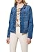 Produktbild ONLY Carmakoma Damen Carwespa Life Denim Jacket Mbd Noos Jeansjacke, Medium Blue Denim, 48 EU