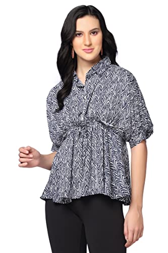 Image of Leriya Fashion Women Rayon T Shirt | Casual Loose Fit | Oversized T Shirt
